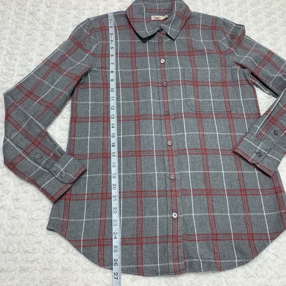 Faherty The Classic Flannel Shirt in Juliet Plaid Sz S - Picture 14 of 14